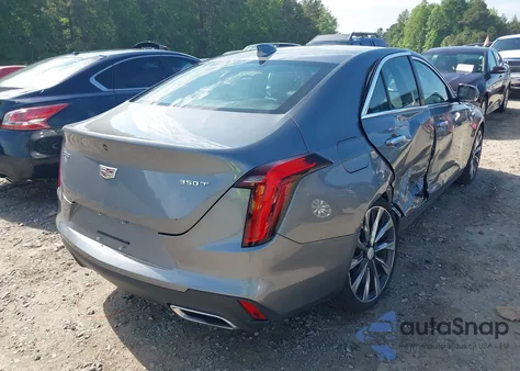 2020 Cadillac Ct4 Luxury из США, поврежденный, VIN 1G6DA5RK6L0151089